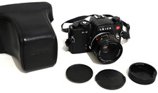 Leica R-E Olympische Spiele '92 + Summicron-R 50mm f/1:2 Leather Case SLR35mm
