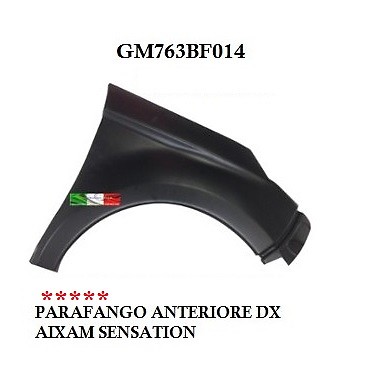 Parafango anteriore destro - parafango,