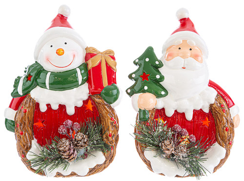 Babbo natale con - , led