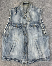 Gilet denim classico vintage