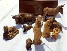 Statuine presepe legno