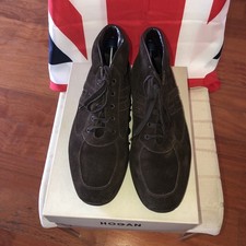 Hogan Polacchino In Camoscio Tg 45 1/2 Usato 1 Volta Per Errata Misura Pari Al N