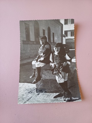 Cartolina costumi sardi non - ,