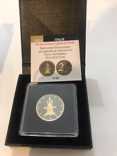 2 Euro Italia 2021 Roma Capitale Rutenio e Oro 500 Pz