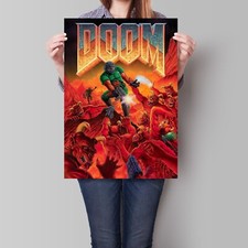 Poster Doom stampa artistica da gioco