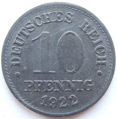 Moneta deutsches reich - moneta, 10