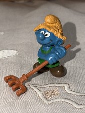 Puffi fienaio contadino puffo