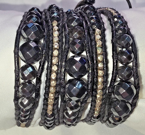Bracciale chan luu ematite - bracciale,