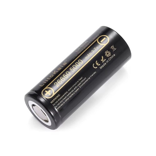 Batteria 26650 5000mah - 26650, al