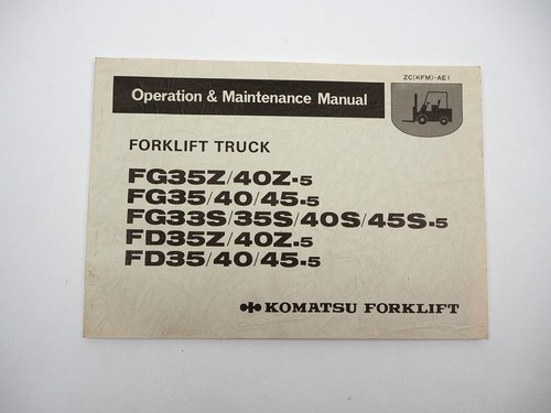 Komatsu 40 45 - fg,