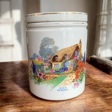 Vintage 40s Frank Cooper Marmalade Jar Pot With Lid A Bit Of Old England Cottage