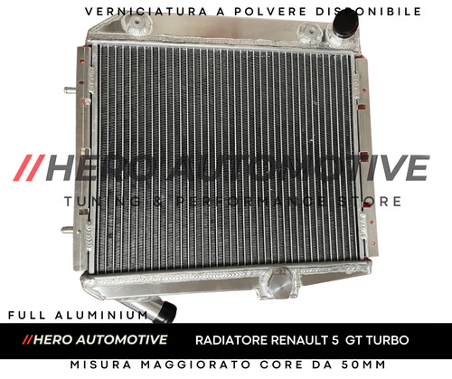 Renault turbo radiatore - gt,