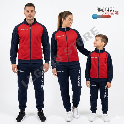 Tuta cuba givova polarfleece - tuta,
