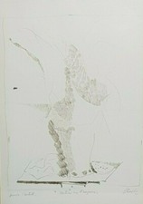 Gastone BREDDO (1915-1991) Litografia firmata Opera Grafica QUADRO CON CORNICE 