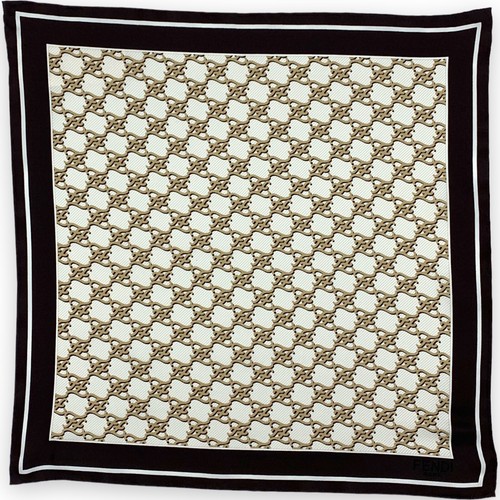 Fendi foulard silk print in - fendi,
