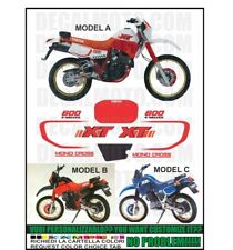 ADESIVI XT 600 2K F 1987 1989 KIT COMPATIBILE