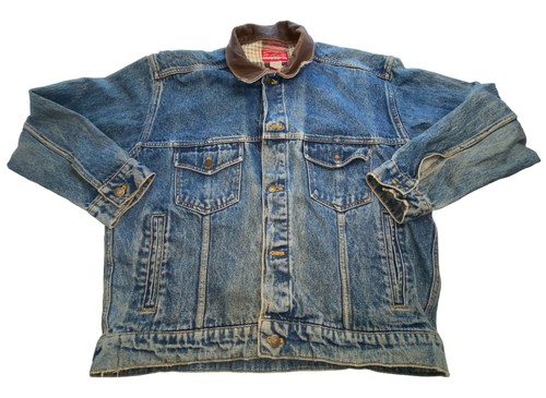 Giacca denim vintage marlboro - giacca,