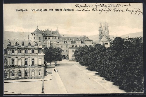 Cartolina stoccarda - cartolina,