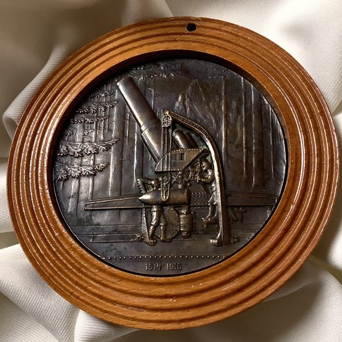 Military artillery ww1 bronze - ww1,