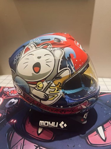 Arai doraemon hand painted - doraemon, hand-painted