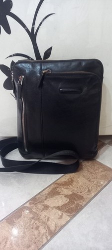 Borsello nero pelle - borsello,