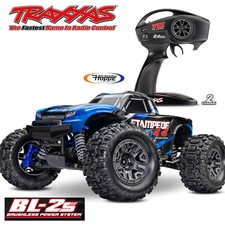 TRAXXAS TRX67154-4BLUE TRAXXAS Stampede 4x4 blu 1/10 Monster Truck RTR BL-2S