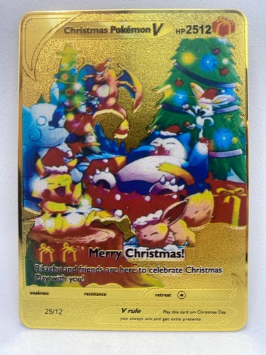 Pokémon christmas carta - christmas,