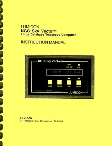 Lumicon ngc sky vector - lumicon,