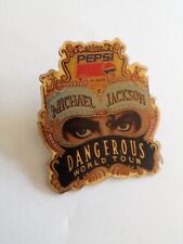 Pin's pepsi Michael Jackson World Tour Album Dangerous  promo 1992