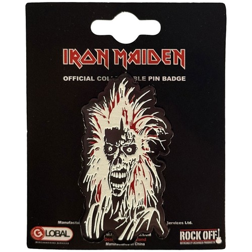 Iron maiden eddie anstecker - maiden,