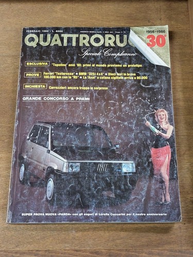 Quattroruote febbraio 1986 - quattroruote,