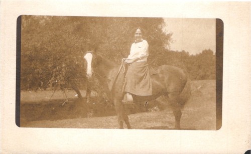 Rppc ghost town - rppc, anabel