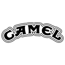 Adesivo logo tabacco cammello