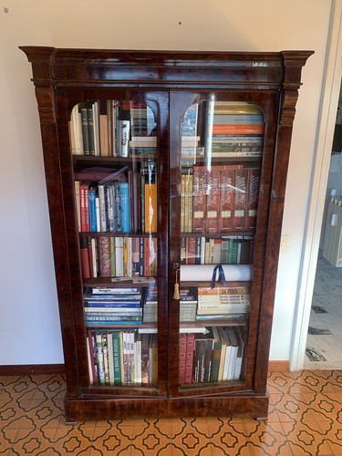 Libreria mogano stile - libreria,