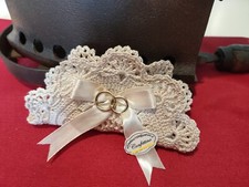 Portaconfetti/segnaposto ad uncinetto 