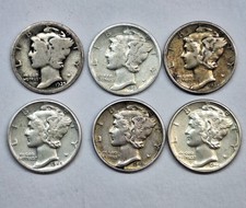 USA America lotto di 6 monete