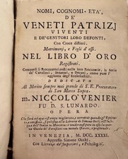 Venier NOMI, COGNOMI  PATRIZI