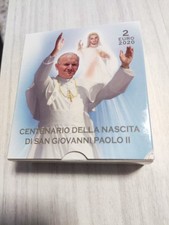  VATICANO  2 EURO PROOF 2020 CENTENARIO DELLA NASCITA DI GIOVANNI PAOLO II