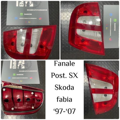 Fanale posteriore skoda - posteriore, sx