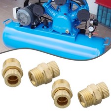 4PCS Valvola di Scarico Silenziosa Compressore Aria Vite Facile Installazione Al