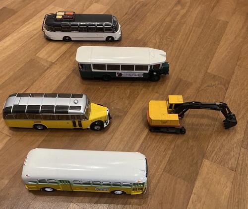 Autobus ruspa 5 modellini - autobus,