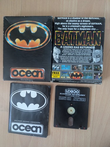 Batman film amstrad - il, disco