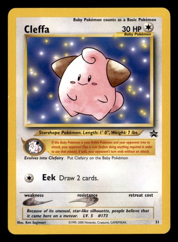 Cleffa promo wizards - promo, black