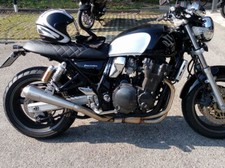 Suzuki GSX 750 1200 Inazuma MassMoto Terminale Scarico Inox Retro Raso