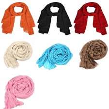 Foulard donna tinta unita