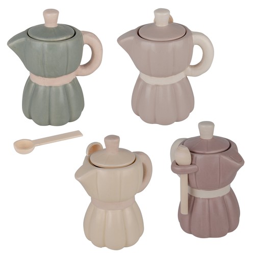 Set moka zuccheriera rigata - moka,