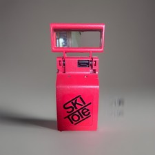 Borsa da sci vintage chiusura