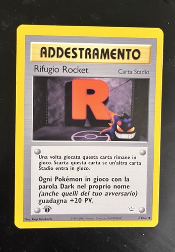 Pokemon rifugio rocket neo - rocket,