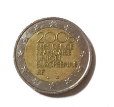 MONETA COMMEMORATIVA FRANCIA 2 EURO - PRESIDENZA FRANCESE UNIONE EUROPEA 2008 RF