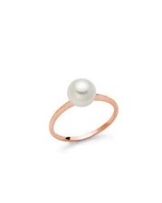MILUNA  ANELLO ORO ROSA  18KT